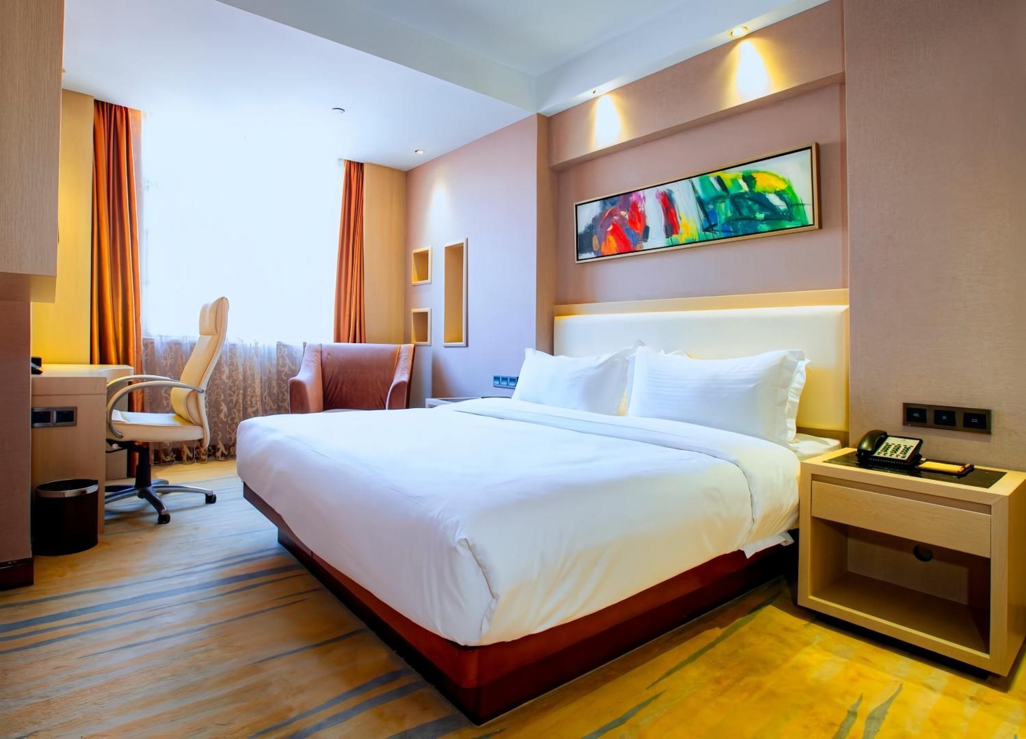 גואנגג'ואו Meihao Mingyue Hotel International Finance City Keyun Road Metro Branch מראה חיצוני תמונה