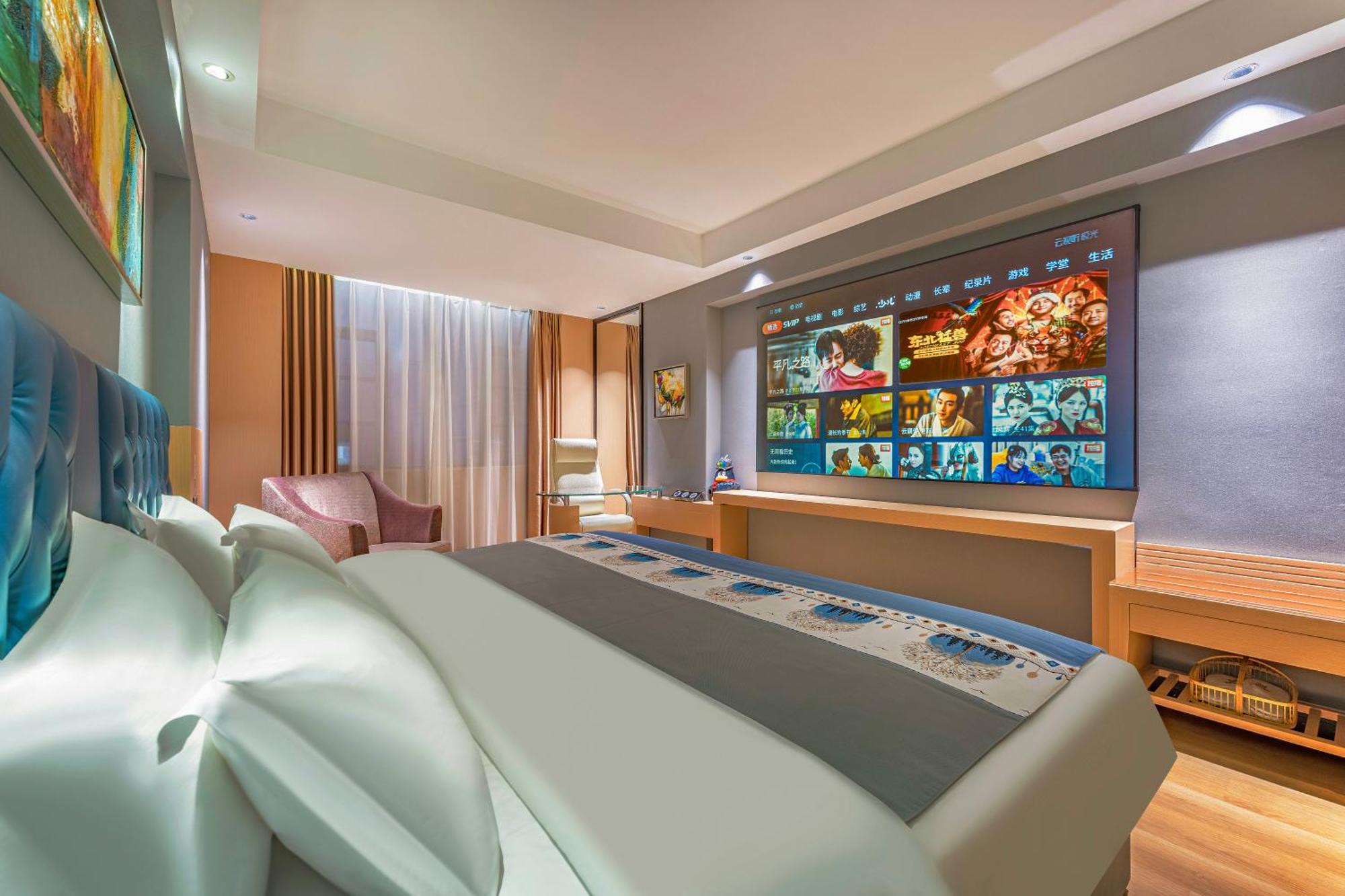 גואנגג'ואו Meihao Mingyue Hotel International Finance City Keyun Road Metro Branch מראה חיצוני תמונה