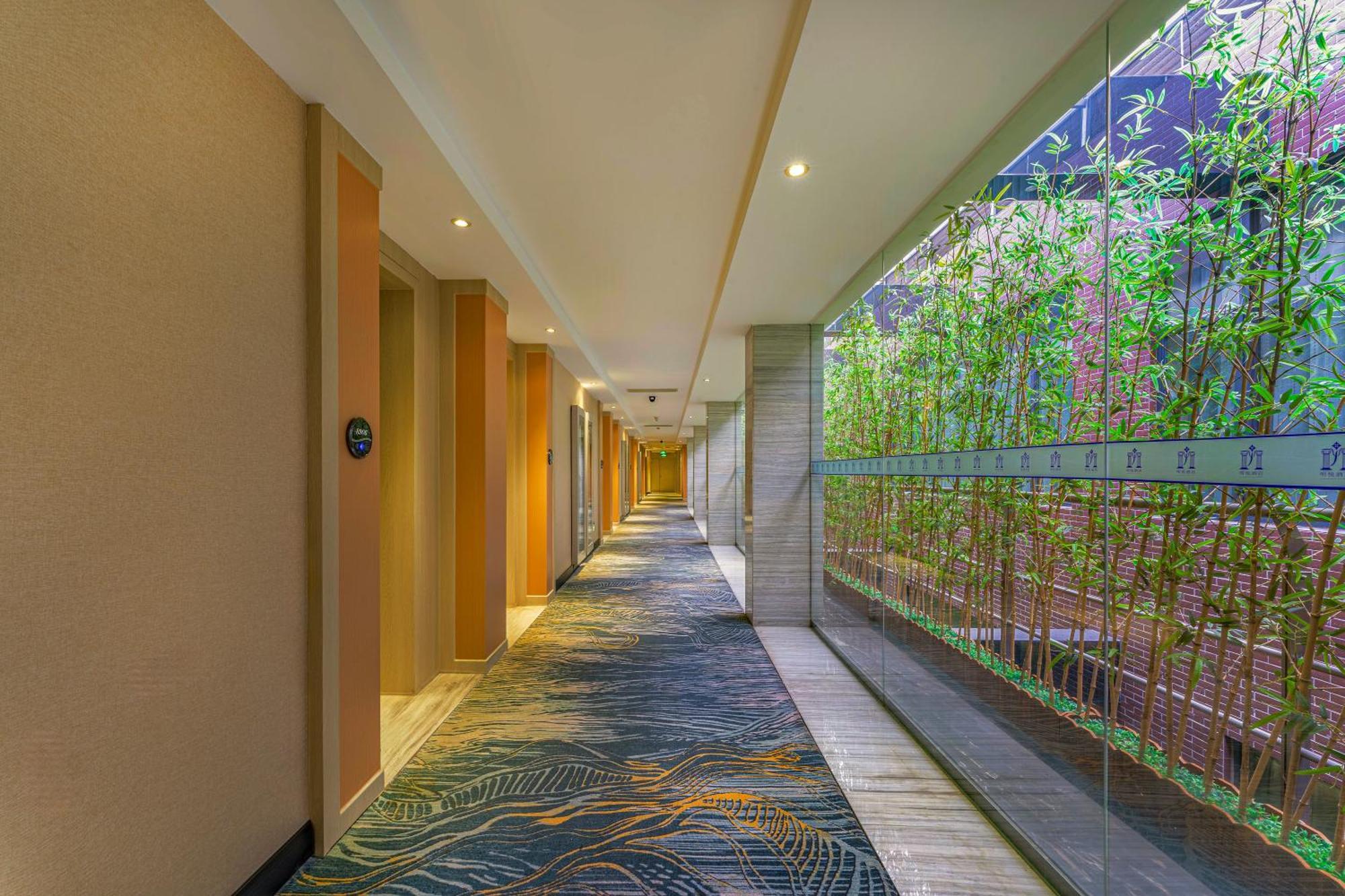 גואנגג'ואו Meihao Mingyue Hotel International Finance City Keyun Road Metro Branch מראה חיצוני תמונה