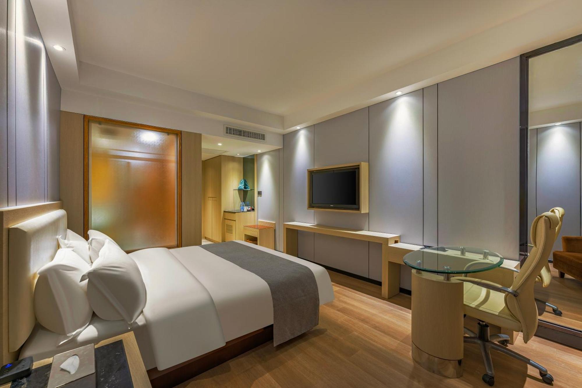 גואנגג'ואו Meihao Mingyue Hotel International Finance City Keyun Road Metro Branch מראה חיצוני תמונה