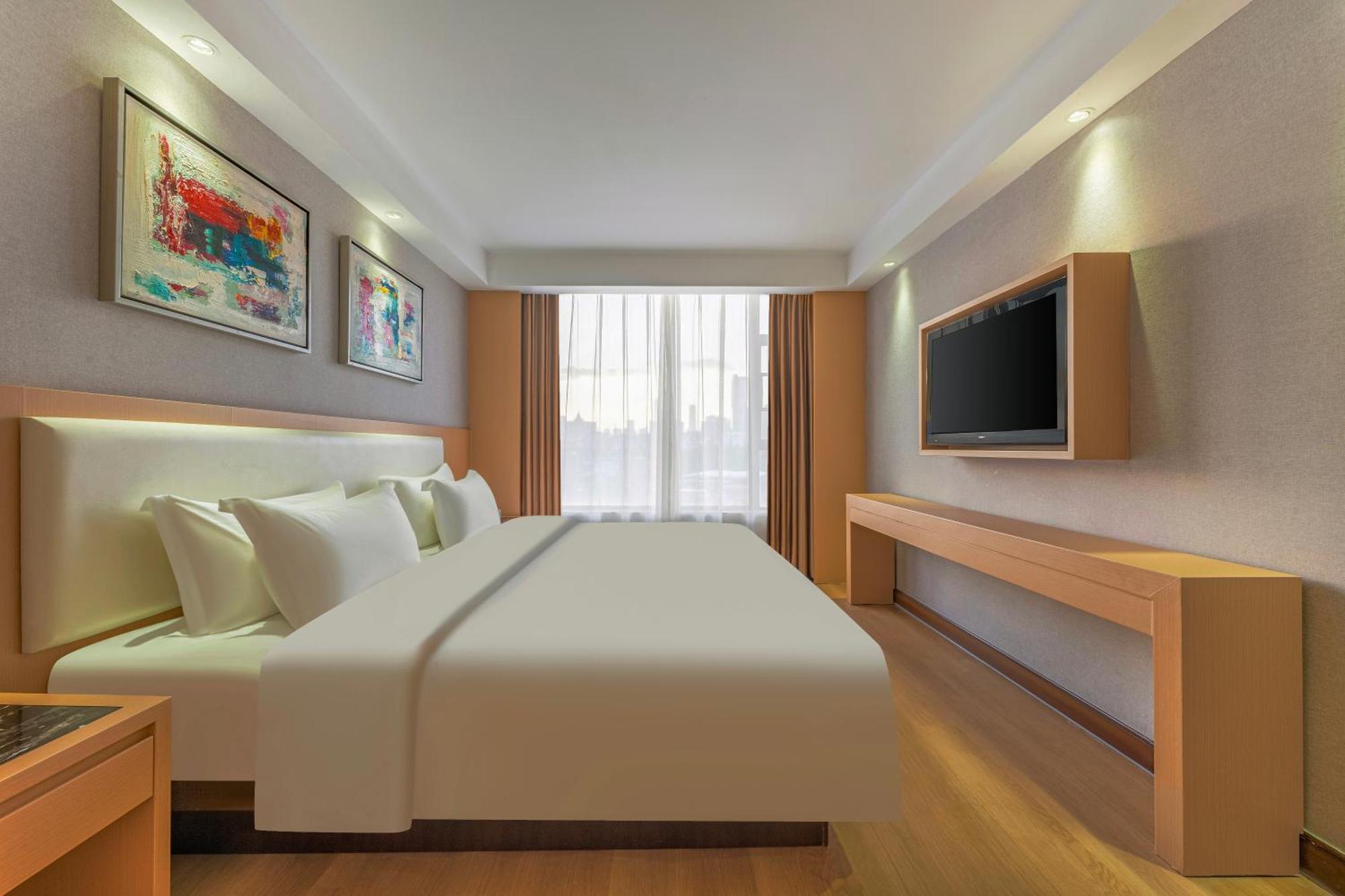 גואנגג'ואו Meihao Mingyue Hotel International Finance City Keyun Road Metro Branch מראה חיצוני תמונה