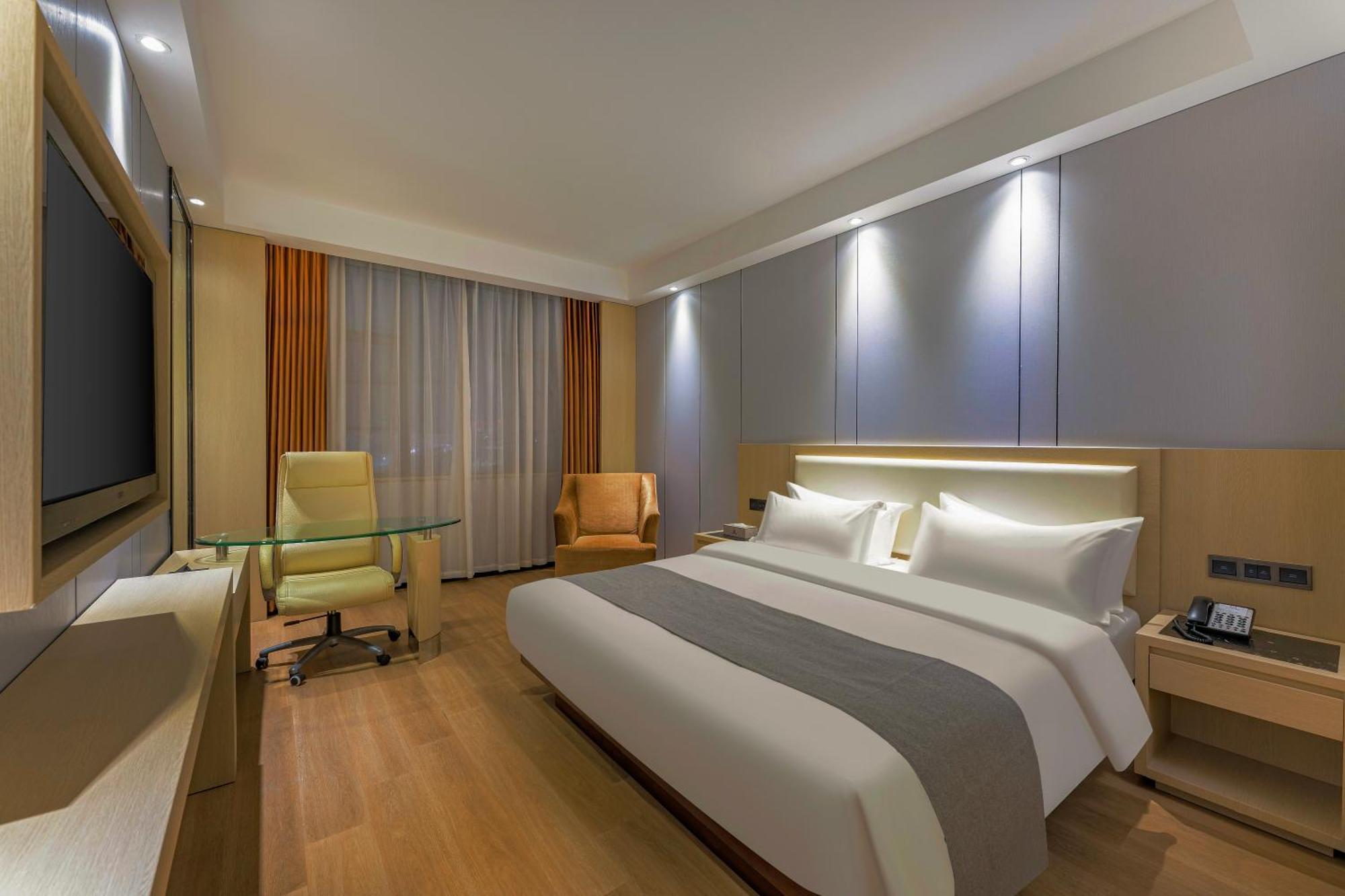 גואנגג'ואו Meihao Mingyue Hotel International Finance City Keyun Road Metro Branch מראה חיצוני תמונה