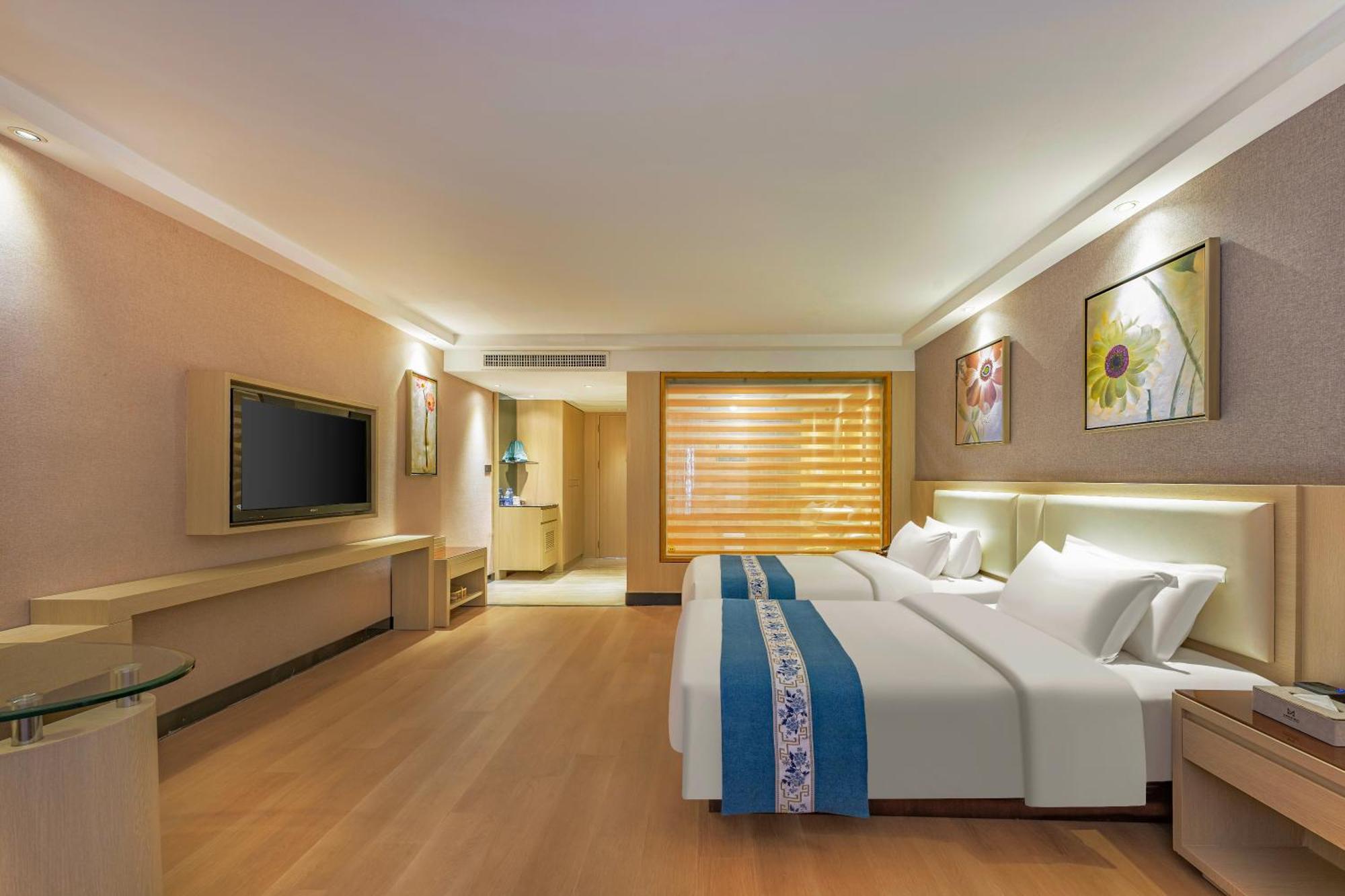 גואנגג'ואו Meihao Mingyue Hotel International Finance City Keyun Road Metro Branch מראה חיצוני תמונה