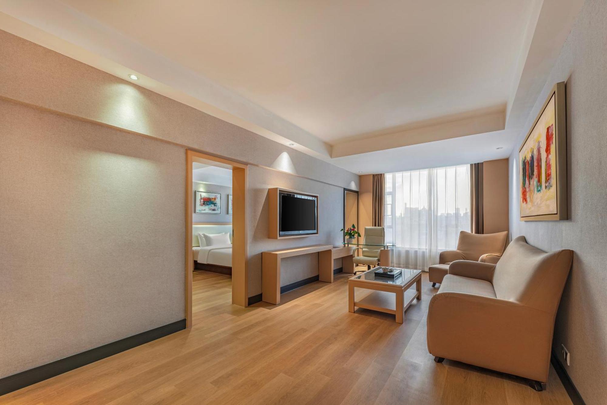 גואנגג'ואו Meihao Mingyue Hotel International Finance City Keyun Road Metro Branch מראה חיצוני תמונה