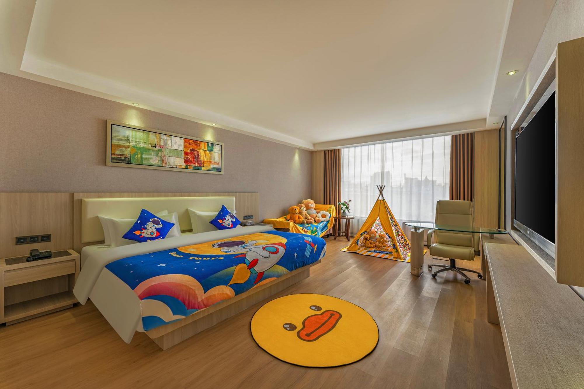 גואנגג'ואו Meihao Mingyue Hotel International Finance City Keyun Road Metro Branch מראה חיצוני תמונה
