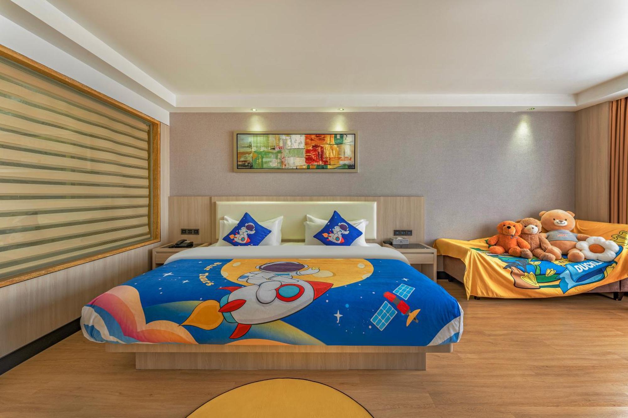 גואנגג'ואו Meihao Mingyue Hotel International Finance City Keyun Road Metro Branch מראה חיצוני תמונה
